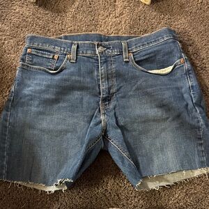 Levi's Classic Blue Jean Shorts